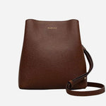 The Dukes Place Textured Chocolate Brown Small Compartment Cross Body Bag by Radley.