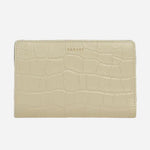 The Picton Place Snow Faux Croc Medium Bifold Purse by Radley.