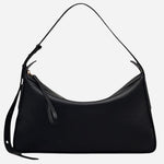 The Westwell Lane Black Leather Large Zip Top Shoulder Bag by Radley.