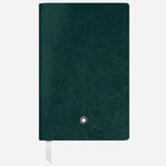 The Fine Stationery Small British Green Sartorial Leather Notebook with Lined Pages by Montblanc.