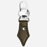 The Khaki Grained Leather Nib Key Holder by Montblanc.