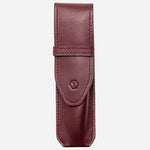 The Maroon Red Leather Pen Sleeve by Yard-O-Led.