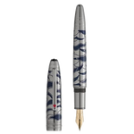 Ruthenium colour of the Meisterstück Solitaire LeGrand Around the World in 80 Days Fountain Pen - F.