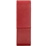 This is the LAMY Nappa Leather Red 2 Pen Pouch.