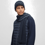 boss scarf and beanie hat b