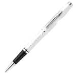 The Coventry 2025 Zodiac Year of the Snake Pearl White Lacquer Rollerball Pen by Cross.