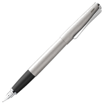 The LAMY brushed steel fountain pen in the Studio collection.