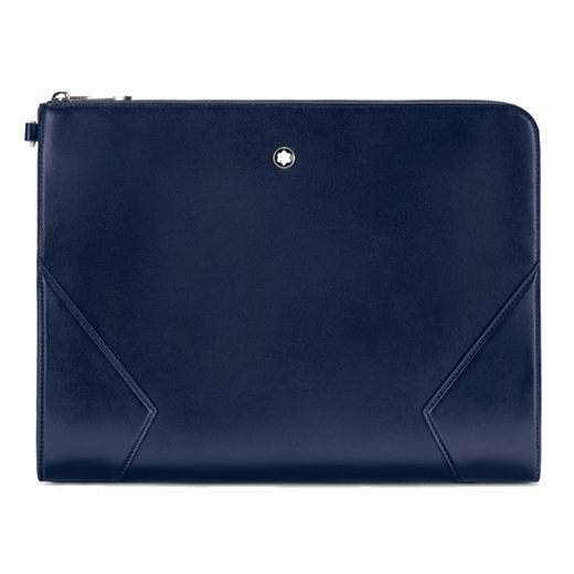 montblanc ink blue portfoli