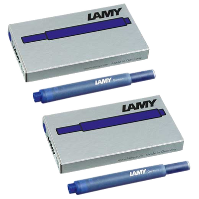 lamy t 10 blue ink cartridges