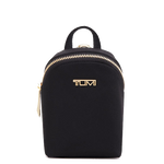 TUMI's Voyageur Black Charm Pouch features a little ring on the back.