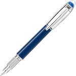 montblanc blue planet doue starwalker fountainr pen