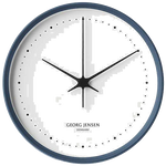 This is the Georg Jensen Koppel Blue & White 22cm Wall Clock.