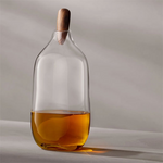 lsa float decanter with walnut stopper lifestyle