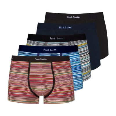 paul smith cotton stripe boxers set