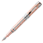 Full view of the Grappa copper fountain pen by Montegrappa.