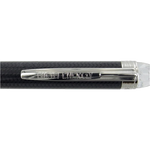 Corporate clip engraving to a Montblanc Starwalker ballpoint pen.