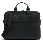 This Jareth Smooth PU Leather Document Case 14" by BOSS is made out of smooth polyurethane leather that has a sleek finish.