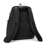 tumi alpha bravo navigation desert red backpack back