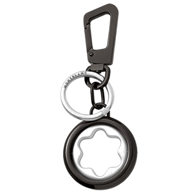 montblanc mst spinning emblem black key fob