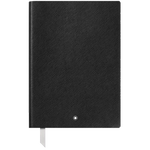 Black #163 Fine Stationery Lined Notebook designed by Montblanc.