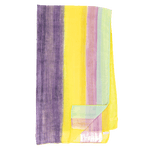 Paul Smith Stripe Wool Scarf With Crochet Edge