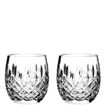 These London 2 x 25cl Barrel Tumblers have been designed by Royal Scot Crystal.