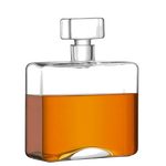 LSA International's Signature Cask Rectangle Whisky Decanter has been crafted out of mouth-blown glass.