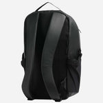 Back view of the Stormy Black Polyester Backpack with BOSS Logo.