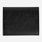 Back view of the Black Sartorial Leather Coin Case.