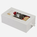 Gift box for the 3-Pack Fairisle Sock Set with Seasonal and Patterned Designs.