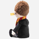 Back view of the 28 cm Harry Potter with Gryffindor Scarf and Hogwarts Outfit.
