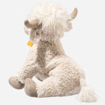Back view of the Steiff Harper the Highland Cow 24 cm.