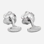 Back view of the Meisterstück Stainless Steel Romeo & Juliet Cufflinks.