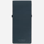 Back view of the Meisterstück Velvet Blue Envelope 3-Pen Pouch.