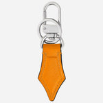Back view of the Montblanc Sartorial Saffron Leather Nib Key Holder.