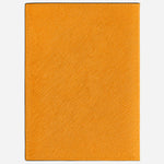Back view of the Montblanc Sartorial Saffron Leather Passport Holder.