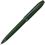 This is the Cross Matte Green Townsend Micro-Knurl Ballpoint Pen.