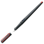 The LAMY black 1.1mm calligraphy fountain pen in the Joy collection.