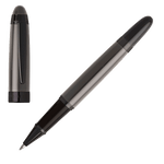 This Hugo Boss Icon Grey & Gunmetal Rollerball Pen has been made with brass with a lacquer coating.