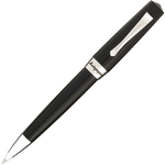 This Jet Black Elmo 02 Ballpoint Pen has been designed by Montegrappa.