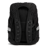 tumi black packable rain cover back