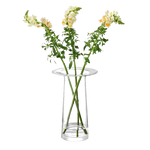 This Victoria Clear Glass Vase 36 cm by LSA looks great with a simple bunch of flowers etc.