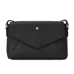 Montblanc's Sartorial Small Double Bag in Black Saffiano is great for when you don't need to carry too much.