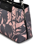 You'll find a rear slip pocket on the exterior of this Radley Southwell Gardens Floral Medium Zip-Top Bag.