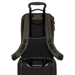 tumi khaki backpack