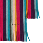 paul smith artist stripe scarf close