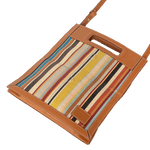 signature stripe raffia cro
