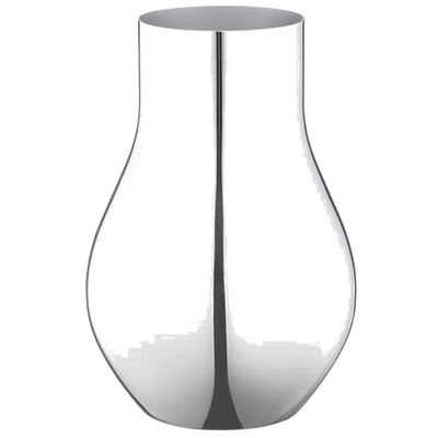 georg jensen small cafu stainless steel vase