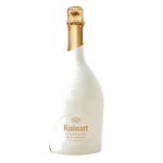 This is a set of 6 bottles Blanc de Blancs Champagne by Ruinart with a second skin.