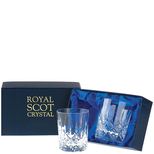 royal scot crystal 2 london whisky tumblers 21 cl packaging